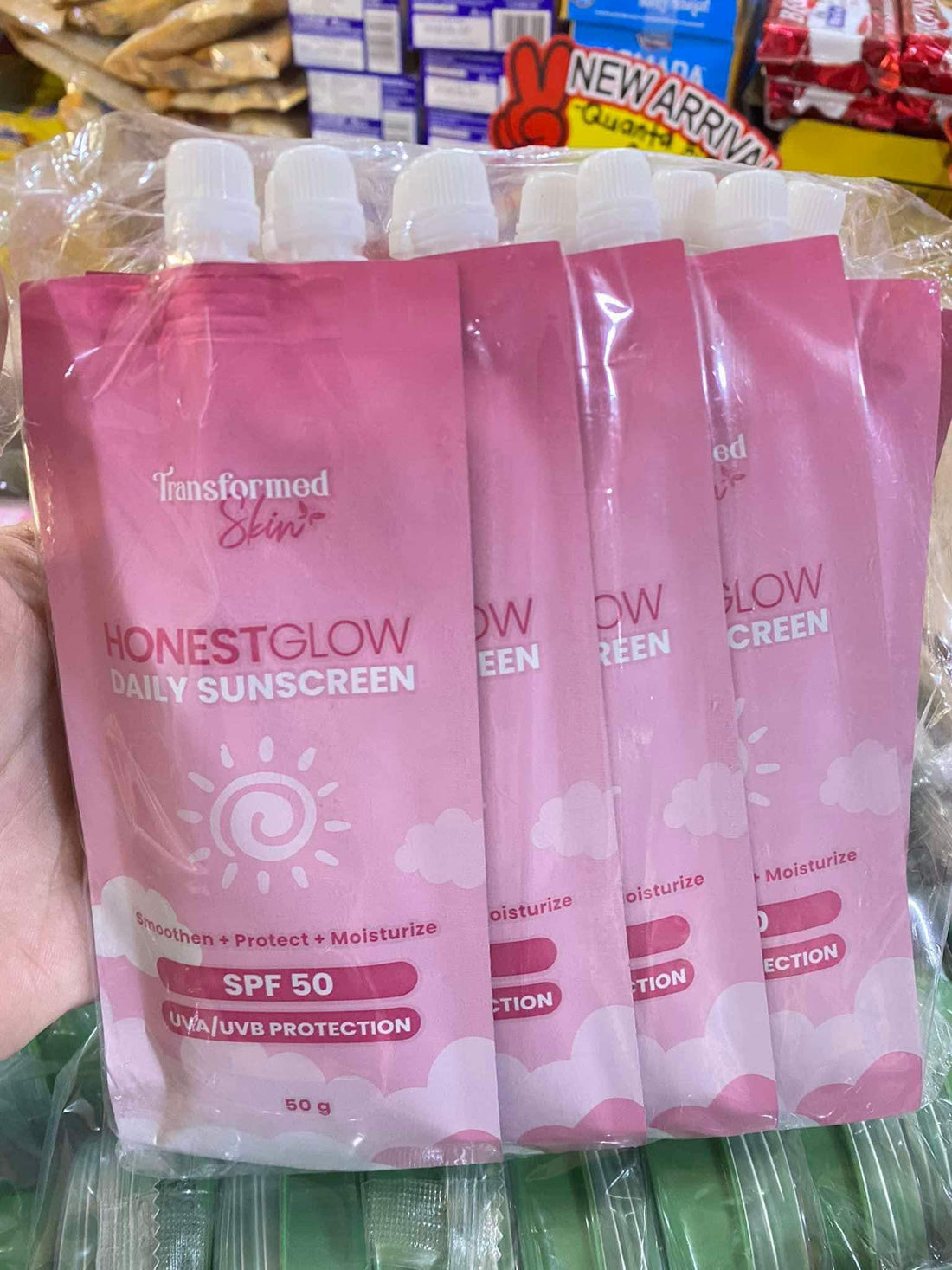 SY GLOW SUNSCREEN GEL CREAM 50G