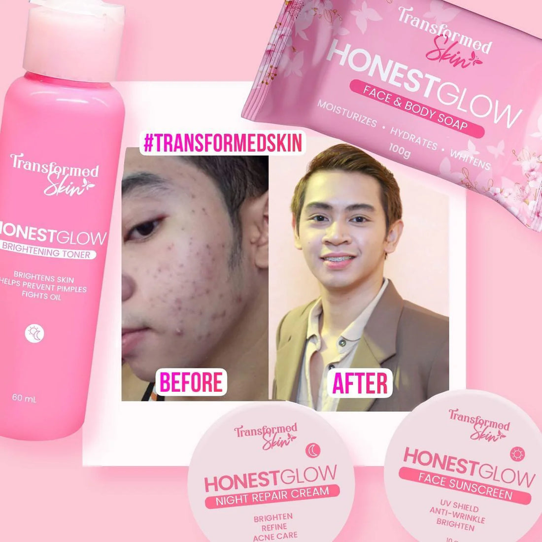HONEST GLOW FACIAL SET